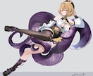 活動を豪華に彩るイラストを描きます 記念イラストやネットプリント、SNS等イラストが必要な方へ イメージ4
