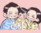 なんだか似てる！？ゆるっと可愛い似顔絵描きます 似顔絵描くのが大好きな人間が愛情込めて一生懸命描きます！ イメージ9