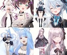 イラスト制作からモデリング迄対応致します 一括モデル制作をおまかせしたい方におすすめします イメージ7