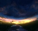 綺麗な夜空の背景イラスト描きます 心惹かれる美麗な夜空はいかがですか？ イメージ7