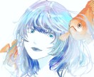 厚塗りで差がつく一枚絵を制作いたします 他の人とは違ったアナログ風のイラストをご提供！ イメージ3