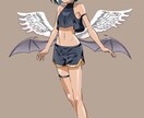 バストアップから全身の人物のイラストを作成します リアル系からデフォルメ、男女両方描けます。 イメージ2