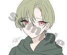 SNS用アイコン作成致します 美少年、美少女のイラストをアイコンにしたい方向け！ イメージ2