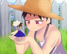 貴方だけの可愛いキャラクター描きます デフォルメキャラクターで日常に彩りを与えます！ イメージ2