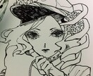 アイコン描きます サブカルチックゴシックダークなアイコン イメージ1