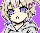 SNSアカウント用のイラストを描きます 可愛く、個性の出るキャラクターものを描きます イメージ5