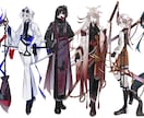 TRPG•ゲームの立ち絵制作いたします TRPG•ゲーム•動画に使える立ち絵イラストを制作いたします イメージ4