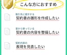 オーダーメイドでリスクを防ぐ契約書を作成します 累計350件超の実績｜ヒアリング付きで安心のオーダーメイド イメージ3