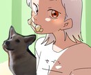 あなたのかわいいペット、擬人化イラストにします 動物を擬人化してイラストにします！ イメージ1