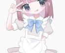 デフォルメのイラスト、アイコン描きます 可愛い女の子をアイコンにしたい方へ イメージ6