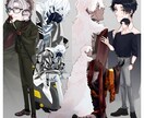 オリジナルキャラクターの立ち絵作成します TRPG、ゲームなどに使用可能 イメージ2