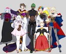 TRPG立ち絵イラスト制作します キャラクターの個性が伝わるTRPG立ち絵を低価格で制作 イメージ5