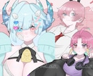 ご希望にそってオーダーメイドでイラスト描きます 個性抜群のイラストをお手頃価格で！ イメージ2