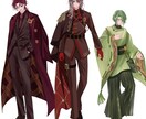 SNSアイコンから全身立ち絵まで！イラスト描きます イメージのズレを防ぐ丁寧なヒアリングで、理想の姿を描きます イメージ2