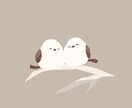 シンプルめな動物、オリジナルキャラクター描きます SNSのアイコンやwebサイトなどに！ イメージ2