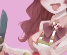 バストアップ！3等身2頭身キャラも書きます 厚塗り高い2頭身3等身キャラは3000えんでおかきします。 イメージ4