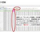 最大500銘柄の指定ランキングを自動更新します 楽天RSSを使って、作業効率化に貢献♪ イメージ8
