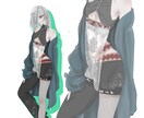 TRPGなどの立ち絵に使える絵を描きます TRPG/YouTube/ゲームなどで使用可能な立ち絵の作成 イメージ7