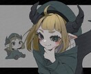 あなたの音楽をもっと魅力的にします かっこいいかわいいイラストお任せください！ イメージ3