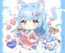 SDキャラ・デフォルメイラスト〜アイコン制作します 透明感あふれる存在感抜群の可愛いSDキャラです! イメージ3