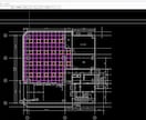 PDF図面をCADデータ化します 建築・設備図面トレース、CAD化 イメージ2