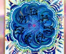 古代文字の龍踊文字でお名前アート描きます 名前に宿る言霊から受けるインスピレーションでアートします。 イメージ2