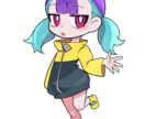 商用利用込み！ポップなミニキャライラスト描きます ラフの修正何度でも無料です！グッズ制作にどうぞ！ イメージ5