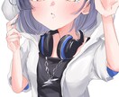 画面映えする可愛いイラスト描きます MVサムネ、1枚絵、アイコンなどにおすすめです！ イメージ2