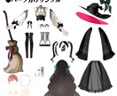 パーツ分け対応◎かわいい立ち絵制作します Vtuber・TRPG・IRIAMなど幅広く対応いたします！ イメージ5