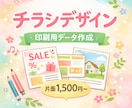 チラシ類からポスター版下作成します 丁寧な対応。迅速な対応を心がけてます。 イメージ1