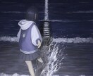 落ち着いた雰囲気の厚塗り一枚絵を制作いたします サムネイル、MV、表紙、挿絵など、様々な用途に使用可能です イメージ2