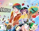 商用利用可！一枚絵・立ち絵制作します サムネ、グッズ、TRPG用etc… なんでもご相談ください！ イメージ7