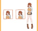 立ち絵やミニキャラなどを制作いたします かわいいキャラクターお描きします！ イメージ1