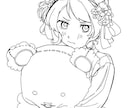 5名様限定☆可愛い女の子のイラストを安く制作します 商用利用◎SNSアイコン等にどうぞ！ イメージ3