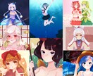 オリジナルイラスト/アイコン/動画のサムネ描きます ご要望通りのイラスト可愛く描きます！ イメージ9