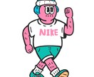 ポップでキャッチーなキャラクターをデザインします あなたをオリジナルキャラクターに変身させてみませんか？ イメージ1