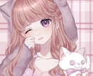 SNSのアイコンなどなど可愛いイラストを描きます 可愛いしちょっと綺麗で透明感のあるイラストを描きます！！ イメージ2