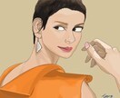人物像を主に描かせていただいております アーティスト、芸能人、キャラクター、似顔絵といった依頼可能 イメージ2