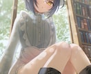 1キャラクター2万円で一枚絵制作します 商用利用OK！可愛くキラキラした女の子イラストが得意です。 イメージ2