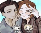 あなたの理想を形にするイラスト、お描きします 無制限の修正対応！あなたの｢もっとこうしたい｣に寄り添います イメージ4