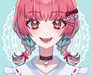 最短即日！アイコン描きます 商用可◎あなただけのSNSアイコンを作成します！絵柄指定可能 イメージ2