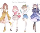 可愛いキャラデザや綺麗な立ち絵お描きします 配信・グッズ・創作活動に使えるイラストを丁寧にお描きします。 イメージ2