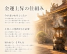 あなたの金運を高め、お金のチャンスを広げます 金運のヴォルテックスで叶える、金運向上ヒーリング施術。 イメージ3