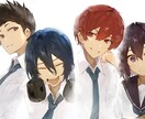 厚塗りで映えるイラストを描きます キャラの性別やタイプを問いません。 イメージ1