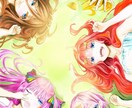 可愛い女性やアニメキャラなどお描きします アイコン、ヘッダーなどもお描きします イメージ5