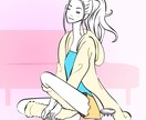 イラスト、キャラクターデザイン承ります ご指定のタッチに沿って製作いたします イメージ1