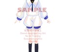 可愛いキャラクターデザインの立ち絵制作します TRPG配信用やVtuberさん立ち絵制作します！ イメージ8