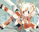 SDイラストに！４頭身デフォルメキャラを作成します かわいくてデザインチックなキャラであなたの魅力をアピール！ イメージ4