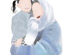 こどもやペット、大好きな人をイラストにします！ます まるで写真のような、立体アート イメージ3