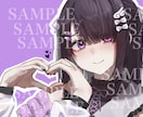 1枚絵/SNSアイコンイラスト描きます 男女問わず可愛い子を描くのが得意です！ イメージ3